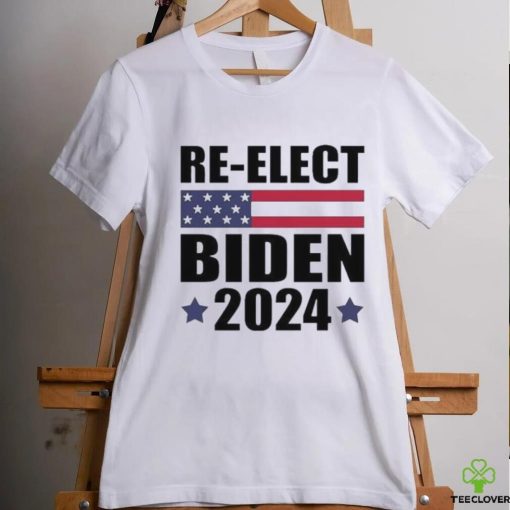 Awesome Re elect Biden American Flag Pro Biden 2024 Election Shirt