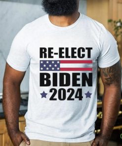 Awesome Re elect Biden American Flag Pro Biden 2024 Election Shirt