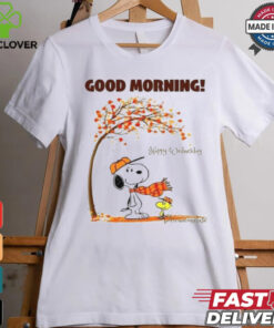 Awesome Snoopy Good Morning Happy Wednesday Boricua Conclase T shirt