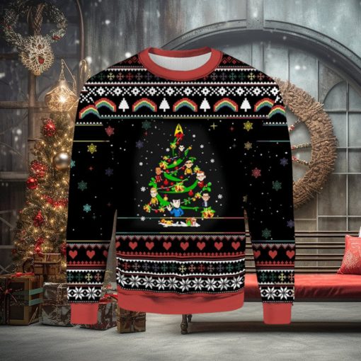 Awesome Star Trek The Original Series Character Chibi Ugly Christmas Sweater