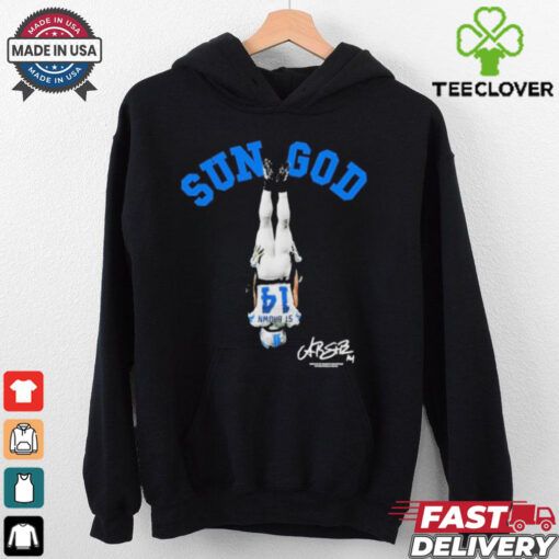 Awesome Sun god the lion detroit shirt