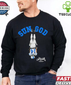Awesome Sun god the lion detroit shirt
