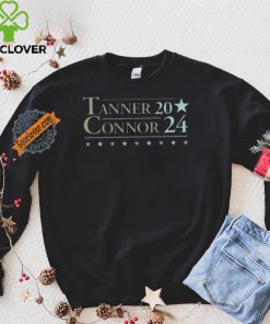 Awesome Tanner connor 2024 make america smile again shirt