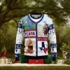Skull Pine Tree Ugly Christmas 3D Sweater