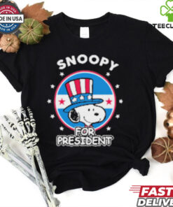 Awesome The Snoopy For President Shirt