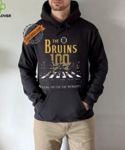 Awesome The boston bruins 100 thank you for the memories signatures shirt