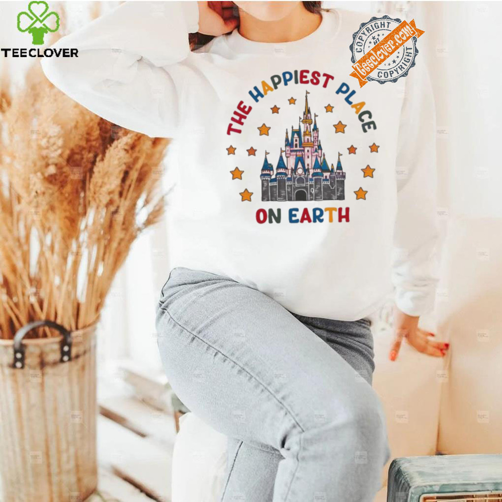 Awesome The happiest place on earth disney castle shirt Awesome The happiest place on earth disney castle shirt