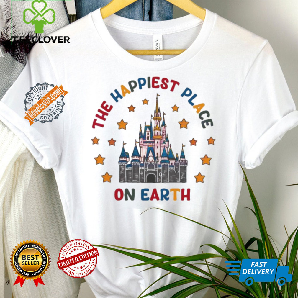 Awesome The happiest place on earth disney castle shirt Awesome The happiest place on earth disney castle shirt