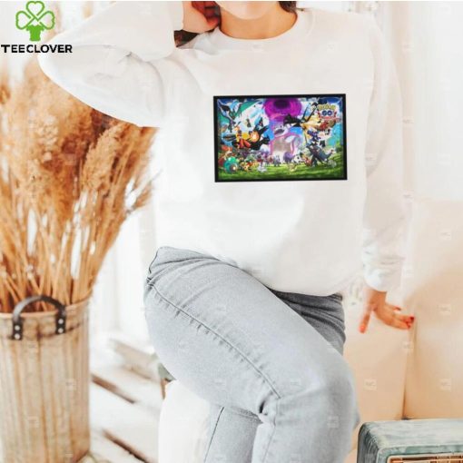 Awesome The pokemon go 8th anniversary 2024 shirt