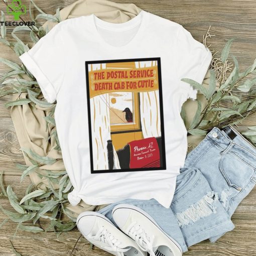 Awesome The postal service death cab for cutie Arizona financial theatre Phoenix AZ poster T shirt