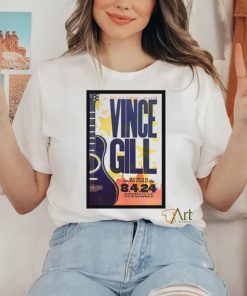 Awesome Tour poster vince gill in nashville tn on august 4 2024 shirt