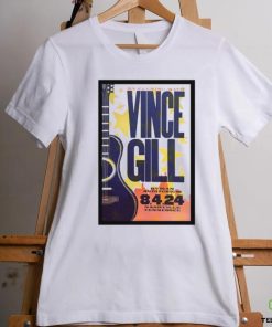 Awesome Tour poster vince gill in nashville tn on august 4 2024 shirt 2 Awesome Tour poster vince gill in nashville tn on august 4 2024 shirt