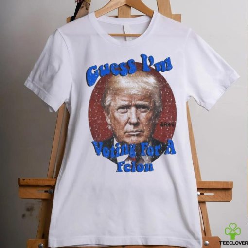 Awesome Trump Mugshot Guess I’m Voting for a Felon 2024 Shirt