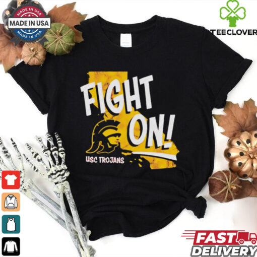 Awesome USC Trojans Fight On logo hoodie, sweater, longsleeve, shirt v-neck, t-shirt