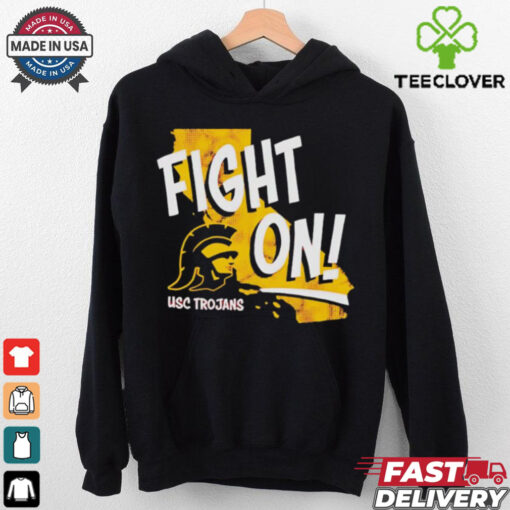 Awesome USC Trojans Fight On logo hoodie, sweater, longsleeve, shirt v-neck, t-shirt