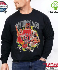 Awesome Vintage Dennis Rodman Basketball Shirt
