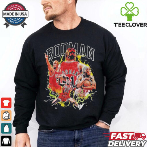 Awesome Vintage Dennis Rodman Basketball Shirt
