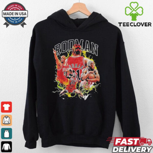 Awesome Vintage Dennis Rodman Basketball Shirt