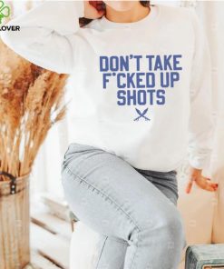 Awesome Xavier Musketeers don’t take fucked up shots hoodie shirt