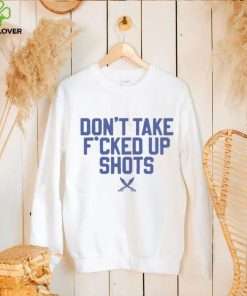 Awesome Xavier Musketeers don’t take fucked up shots hoodie shirt