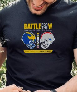 Awesome battle for the W only one leaves undefeated Michigan football vs Ohio State 2022 shirt