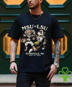Awesome lsu tigers vs. mississippi state bulldogs game day 2023 starkville shirt