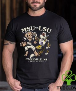 Awesome lsu tigers vs. mississippi state bulldogs game day 2023 starkville shirt