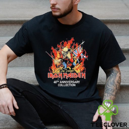 Awesome the Trooper Iron Maiden 40th Anniversary Collection shirt