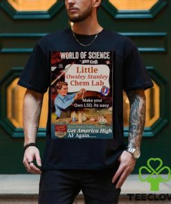 Awesome world of Science Little Owsley Stanley Cham Lab shirt