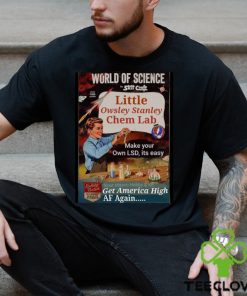 Awesome world of Science Little Owsley Stanley Cham Lab shirt