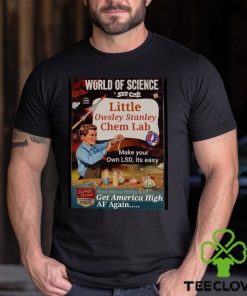 Awesome world of Science Little Owsley Stanley Cham Lab shirt
