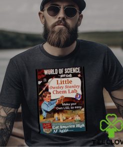 Awesome world of Science Little Owsley Stanley Cham Lab shirt