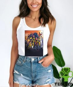 Awesome xmen 97 team assemble promotional art cyclops jean grey wolverine beast storm rogue gambit jubilee bishop morph wall decor poster hoodie, sweater, longsleeve, shirt v-neck, t-shirt