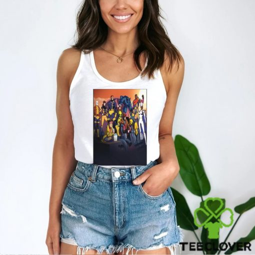 Awesome xmen 97 team assemble promotional art cyclops jean grey wolverine beast storm rogue gambit jubilee bishop morph wall decor poster hoodie, sweater, longsleeve, shirt v-neck, t-shirt