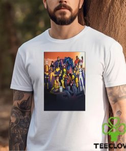 Awesome xmen 97 team assemble promotional art cyclops jean grey wolverine beast storm rogue gambit jubilee bishop morph wall decor poster hoodie, sweater, longsleeve, shirt v-neck, t-shirt