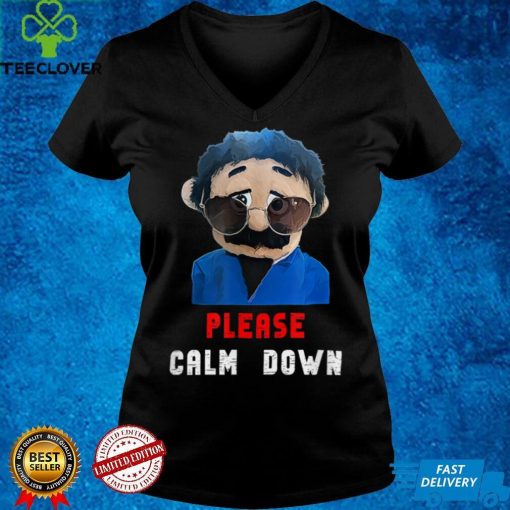 Awkward Puppets diego Please Calm Down Awkward Puppets T Shirt