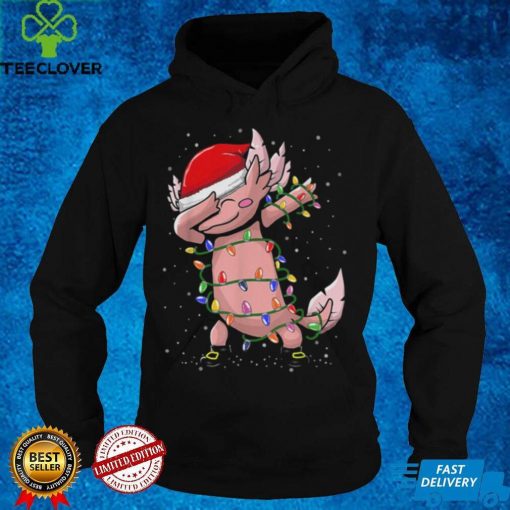 Axolotl Santa dabbing for as christmas Classic T Shirt