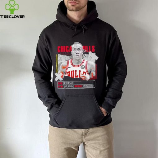 Ayo Dosunmu number 12 Chicago Bulls basketball player pose paper gift hoodie, sweater, longsleeve, shirt v-neck, t-shirt