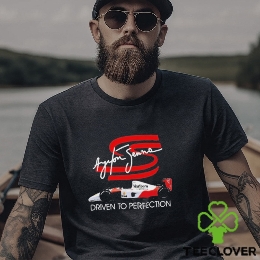Ayrton Senna Driven To Perfection T Shirt Ayrton Senna Driven To Perfection T Shirt