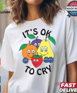 Azzecca Fruits It's Ok To Cry Shirt