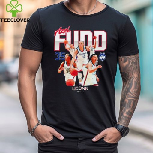 Azzi Fudd UConn Huskies NCAA Women’s Basketball 2023 2024 Post Season T Shirt