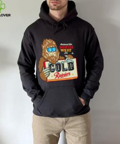 Bigfoot around the North West it’s Cold Rainier beer shirt