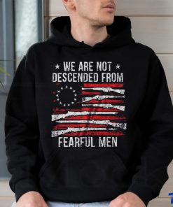 we are not descemded from fearful men classic t shirt