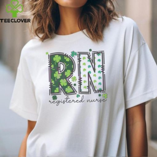 RN Registered Nurse St Patricks Day shirt