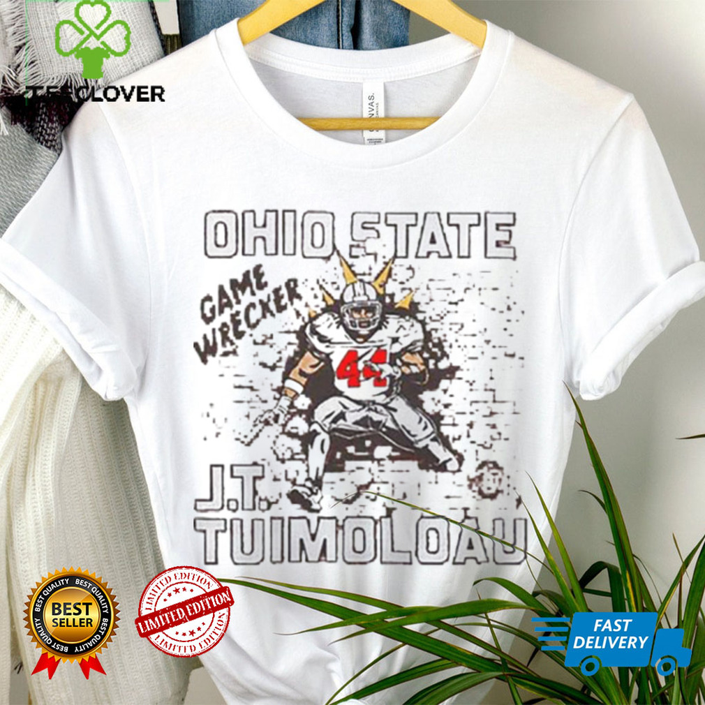 Ohio State Buckeyes J.T. Tuimoloau Game Wrecker shirt