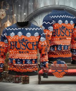 Busch Light Beer Ugly Christmas Sweater