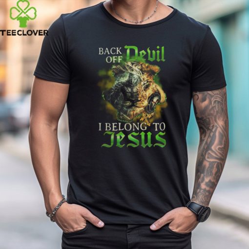 BACK OFF DEVIL I BELONG TO JESUS T SHIRT