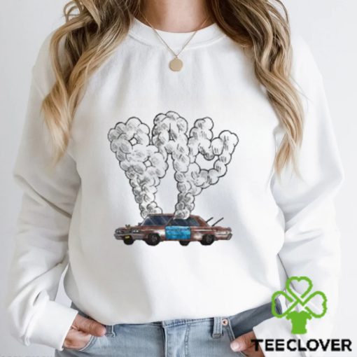 BAM x 420 Car Hot Box White Tee