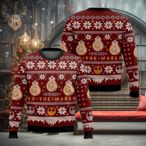 BB 8 Ugly Christmas Sweater, Star Wars Christmas Sweater