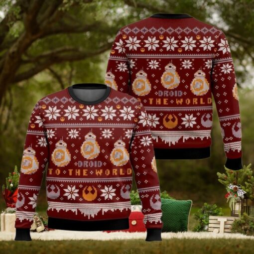 BB 8 Ugly Christmas Sweater, Star Wars Christmas Sweater
